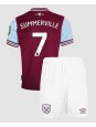 West Ham United Crysencio Summerville #7 Heimtrikotsatz für Kinder 2024-25 Kurzarm (+ Kurze Hosen)